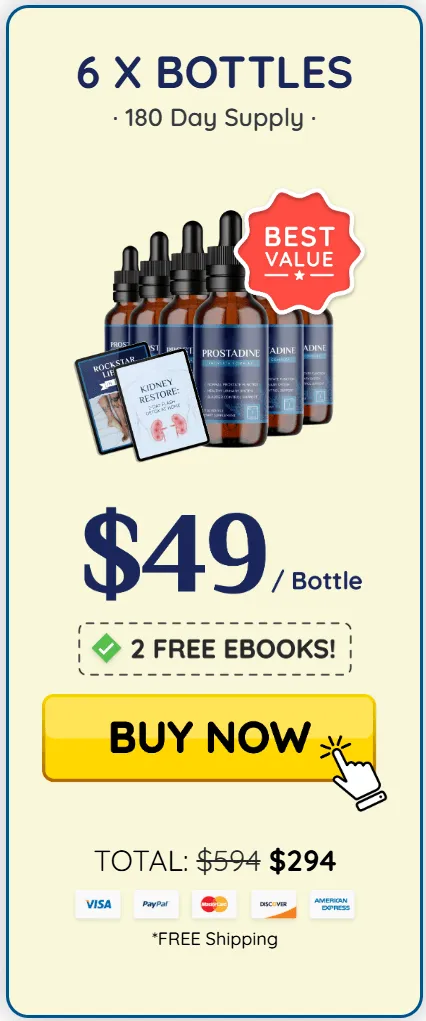Buy Prostadine 6 Bottles